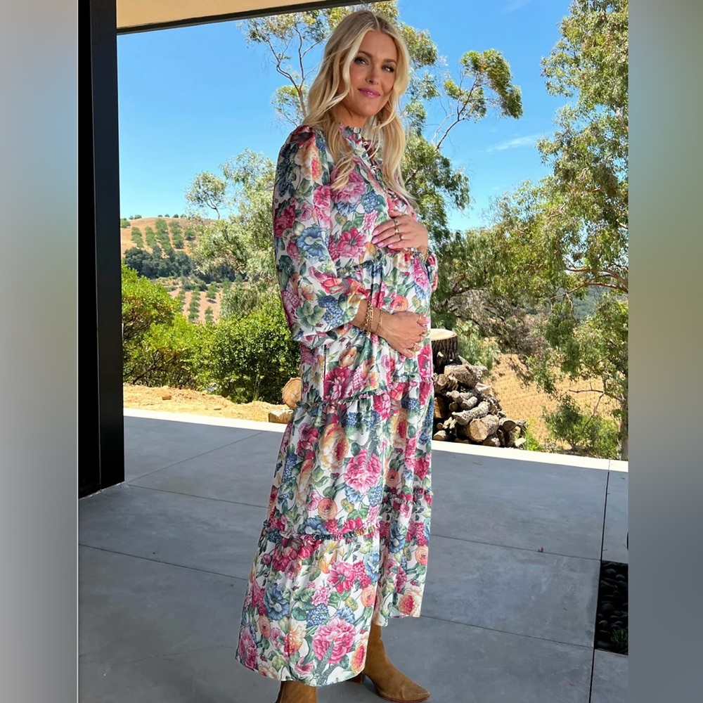 Show me your mumu Loretta maxi dress in dusty meadows